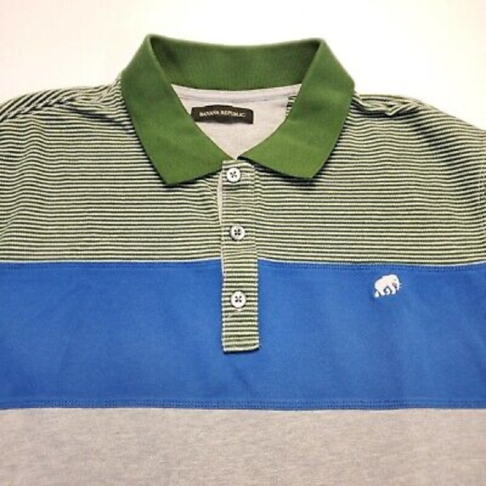 BANANA REPUBLIC REGULAR FIT 100% COTTON PIQUE